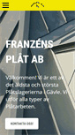 Mobile Screenshot of franzensplat.se